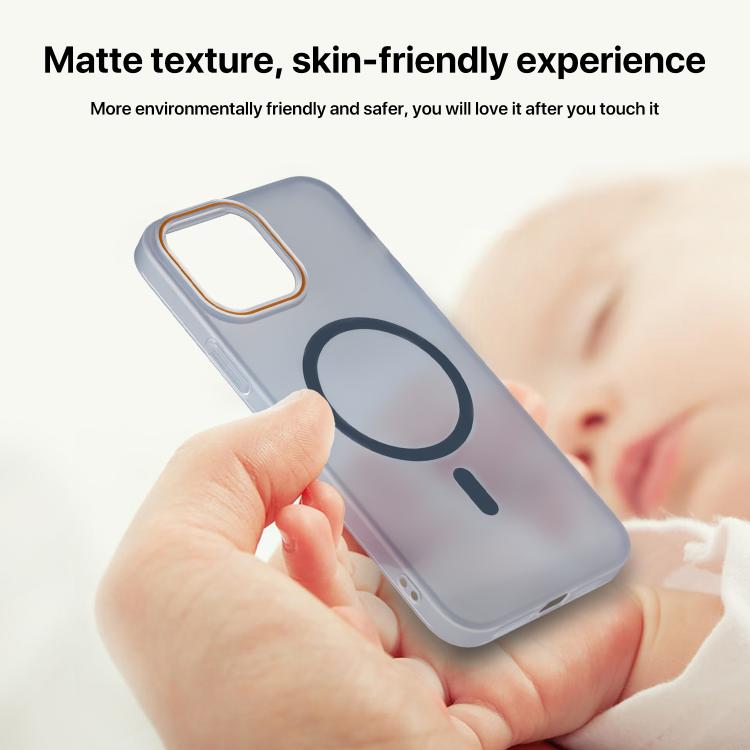 Translucent Frosted Skin PC MagSafe Phone Case, For iPhone 11, For iPhone 11 Pro