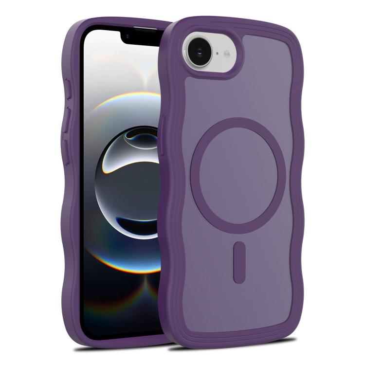 Skin Feel Wave Texture MagSafe Phone Case