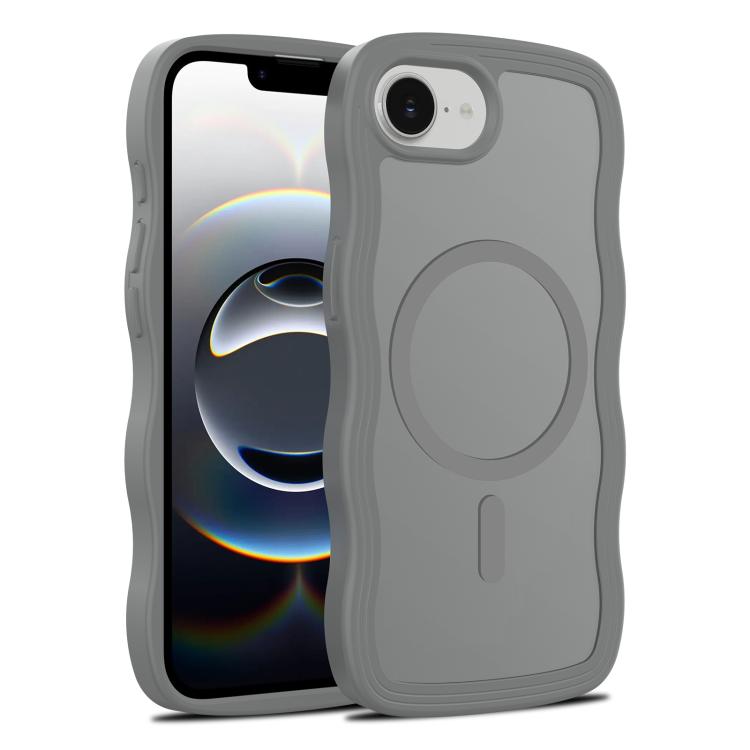 Skin Feel Wave Texture MagSafe Phone Case