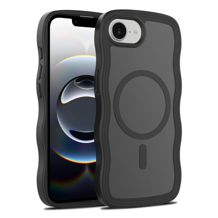 Skin Feel Wave Texture MagSafe Phone Case