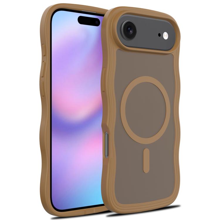 Skin Feel Wave Texture MagSafe Phone Case