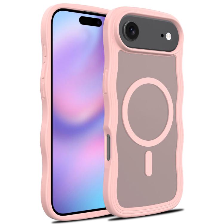 Skin Feel Wave Texture MagSafe Phone Case