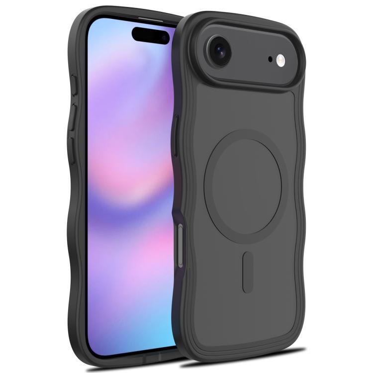 Skin Feel Wave Texture MagSafe Phone Case