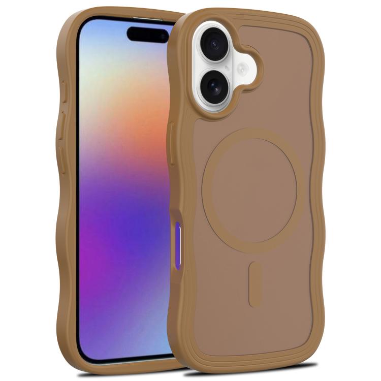 Skin Feel Wave Texture MagSafe Phone Case