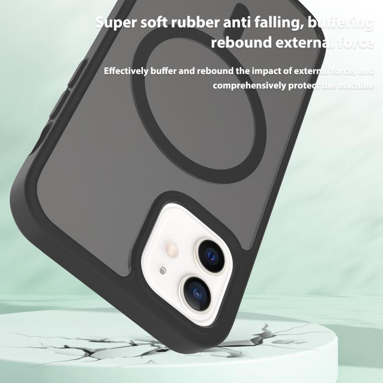 Skin Feel TPU Hybrid PC MagSafe Phone Case, For iPhone 12 / 12 Pro, For iPhone 11 / XR