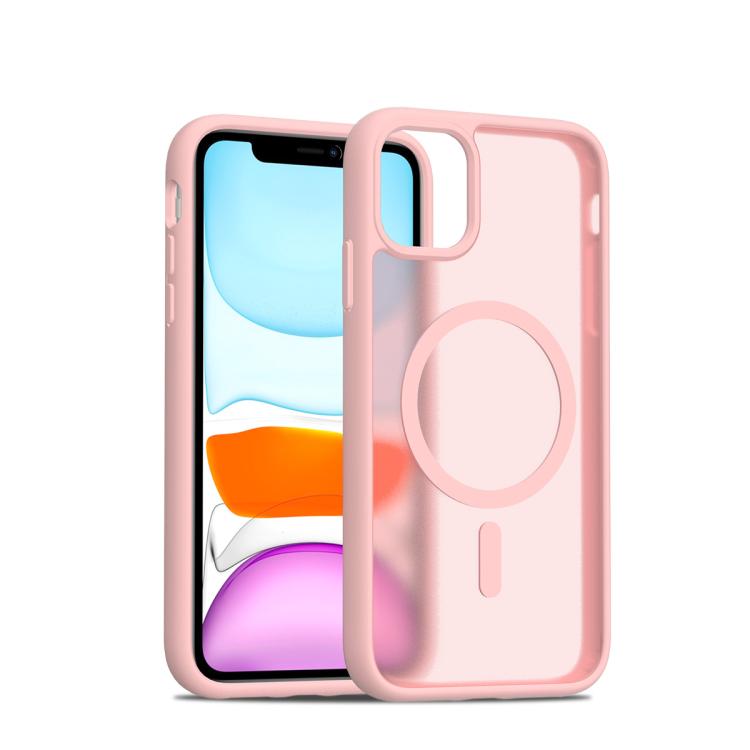Skin Feel TPU Hybrid PC MagSafe Phone Case, For iPhone 12 / 12 Pro, For iPhone 11 / XR
