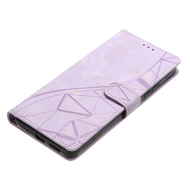 Triangles Embossed Leather Phone Case, For iPhone 11, For iPhone 11 Pro, For iPhone X / XS, For iPhone XR