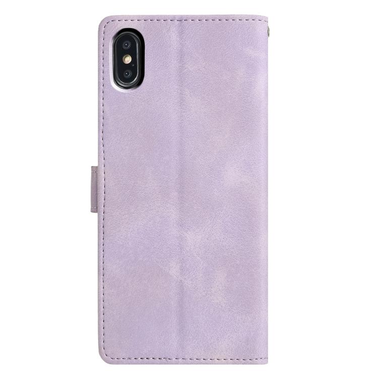 Triangles Embossed Leather Phone Case