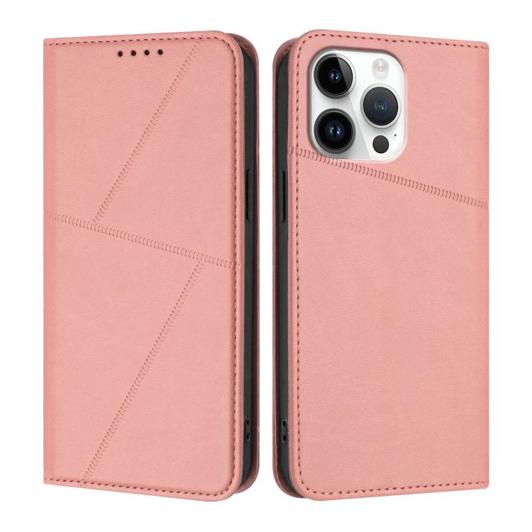 Strong Magnetic Frosted Flip Leather Phone Case