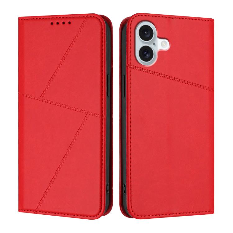 Strong Magnetic Frosted Flip Leather Phone Case