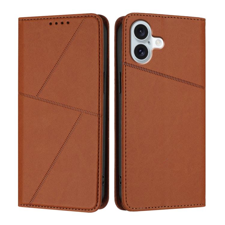 Strong Magnetic Frosted Flip Leather Phone Case