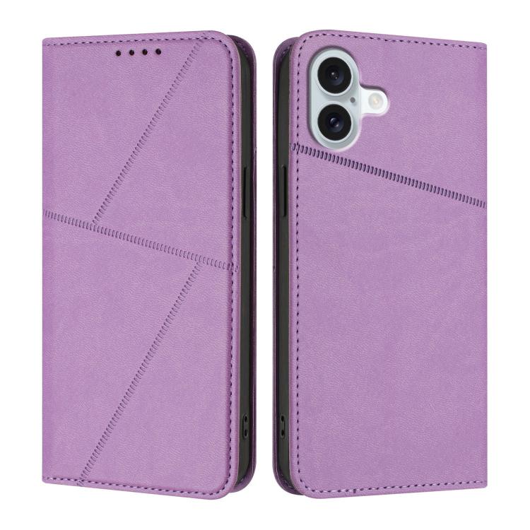 Strong Magnetic Frosted Flip Leather Phone Case
