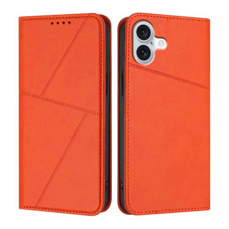 Strong Magnetic Frosted Flip Leather Phone Case