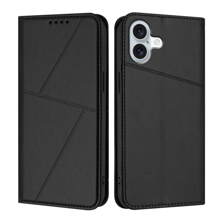 Strong Magnetic Frosted Flip Leather Phone Case