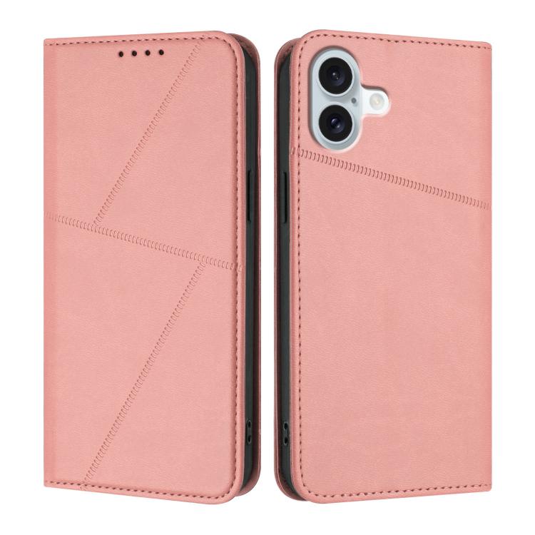 Strong Magnetic Frosted Flip Leather Phone Case
