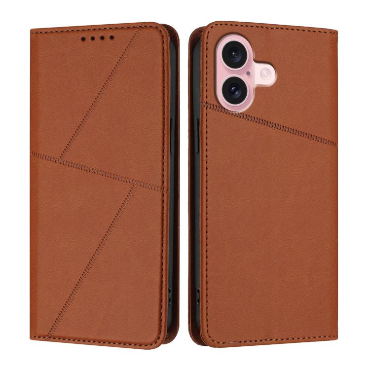Strong Magnetic Frosted Flip Leather Phone Case