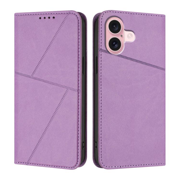 Strong Magnetic Frosted Flip Leather Phone Case