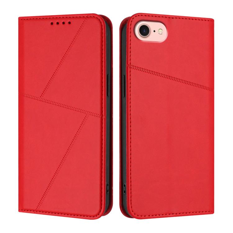 Strong Magnetic Frosted Flip Leather Phone Case