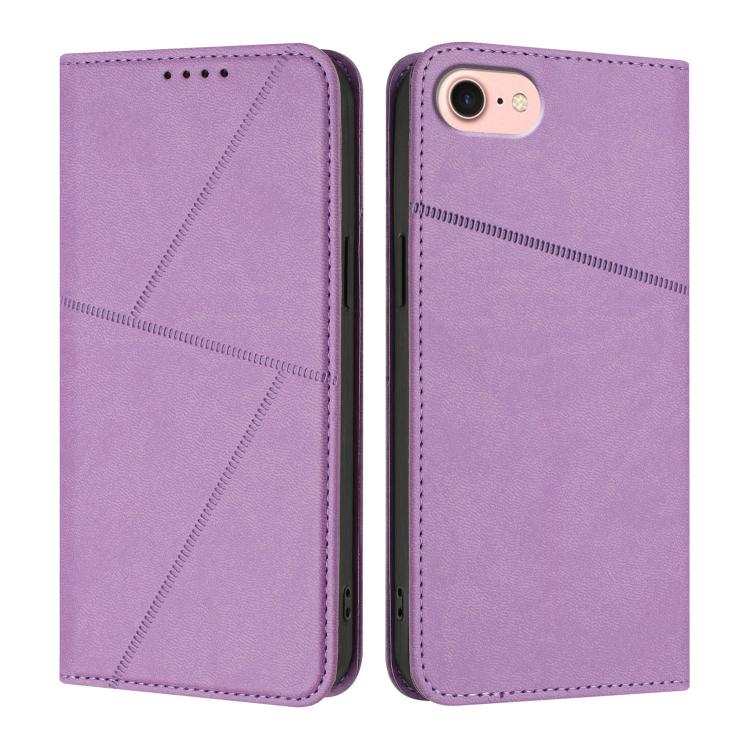 Strong Magnetic Frosted Flip Leather Phone Case