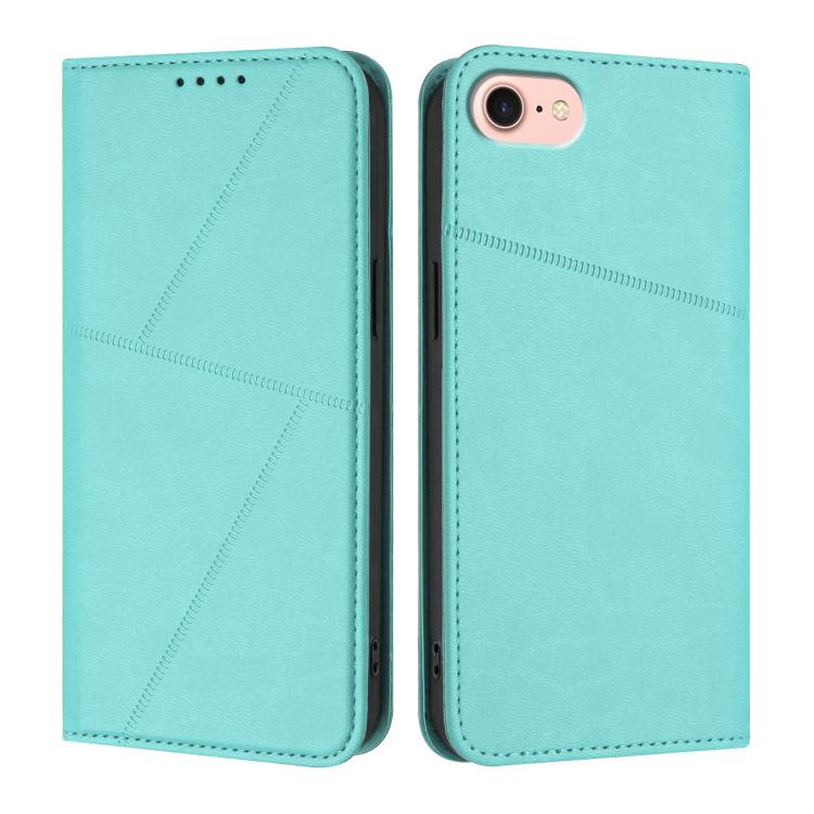 Strong Magnetic Frosted Flip Leather Phone Case