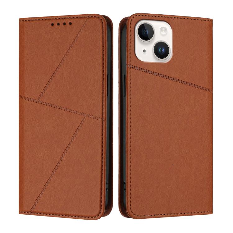 Strong Magnetic Frosted Flip Leather Phone Case