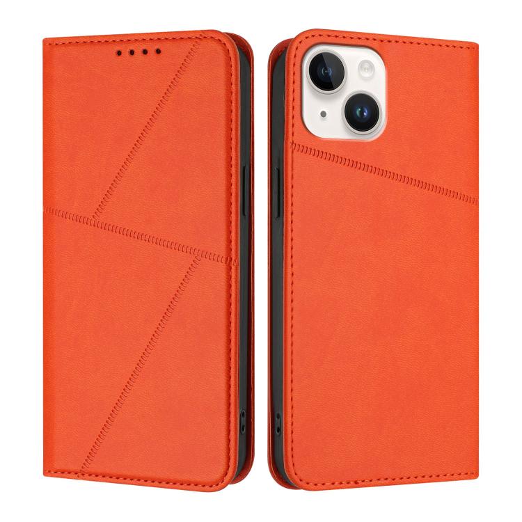 Strong Magnetic Frosted Flip Leather Phone Case