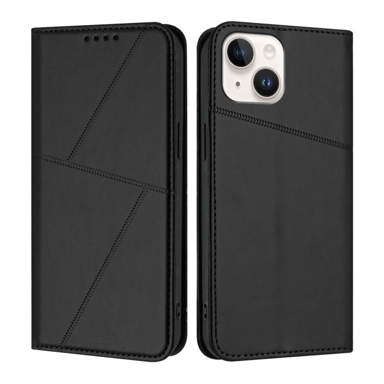 Strong Magnetic Frosted Flip Leather Phone Case