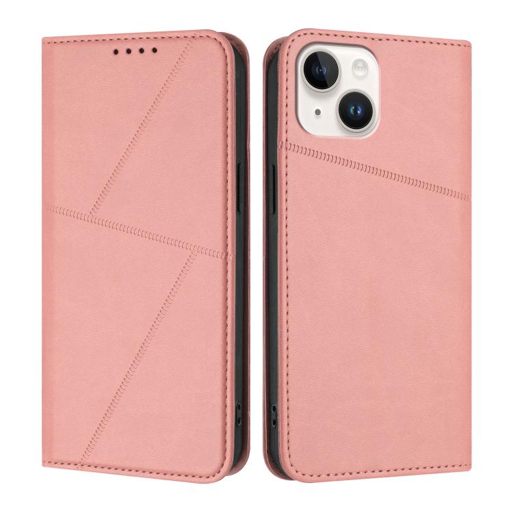 Strong Magnetic Frosted Flip Leather Phone Case