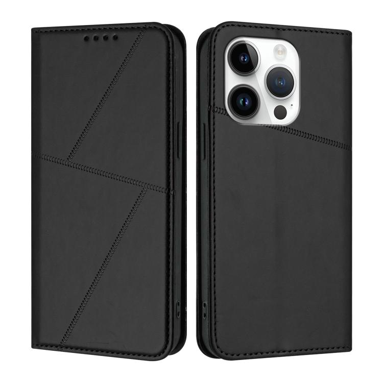 Strong Magnetic Frosted Flip Leather Phone Case