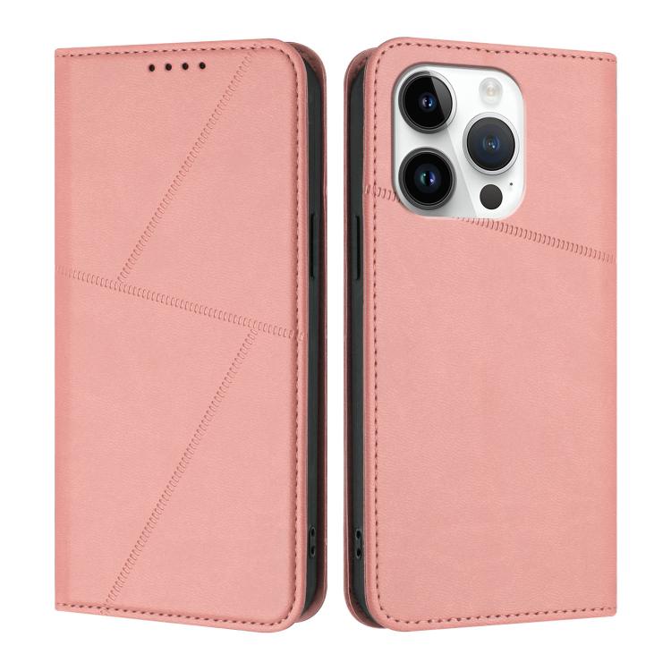 Strong Magnetic Frosted Flip Leather Phone Case