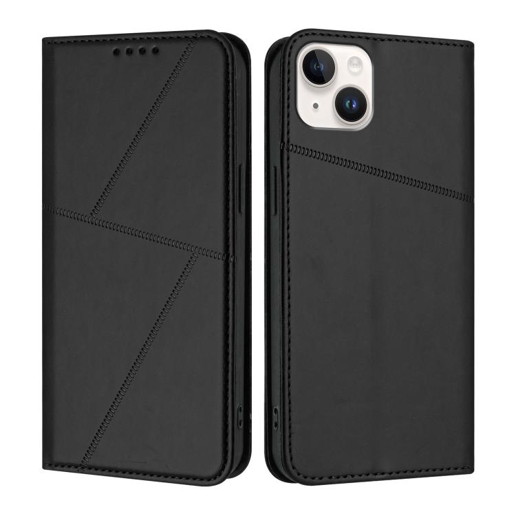 Strong Magnetic Frosted Flip Leather Phone Case