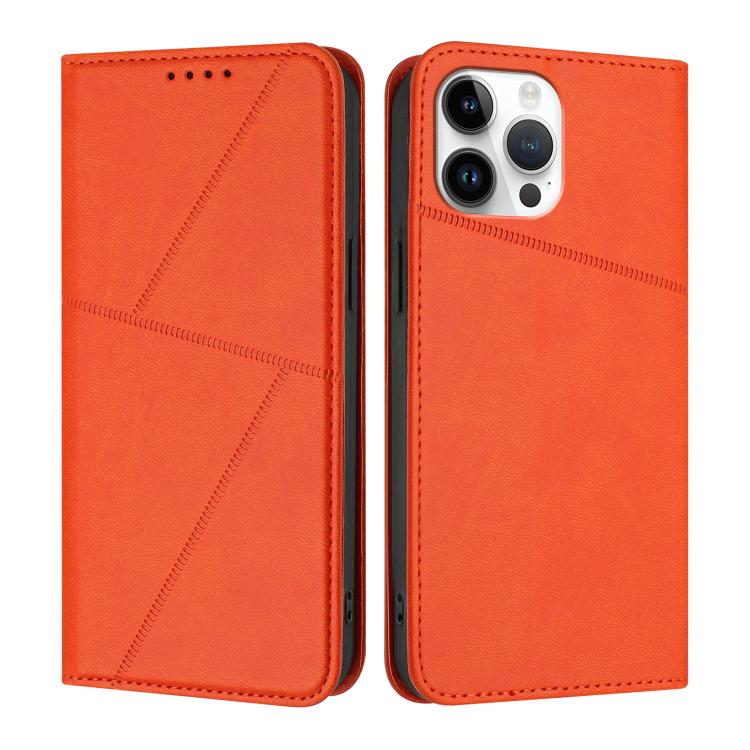 Strong Magnetic Frosted Flip Leather Phone Case
