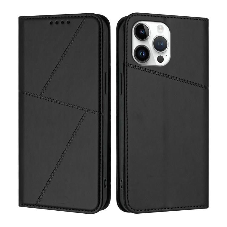 Strong Magnetic Frosted Flip Leather Phone Case