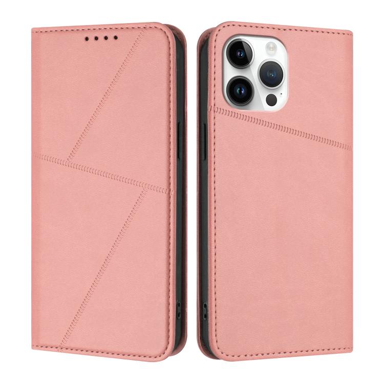 Strong Magnetic Frosted Flip Leather Phone Case