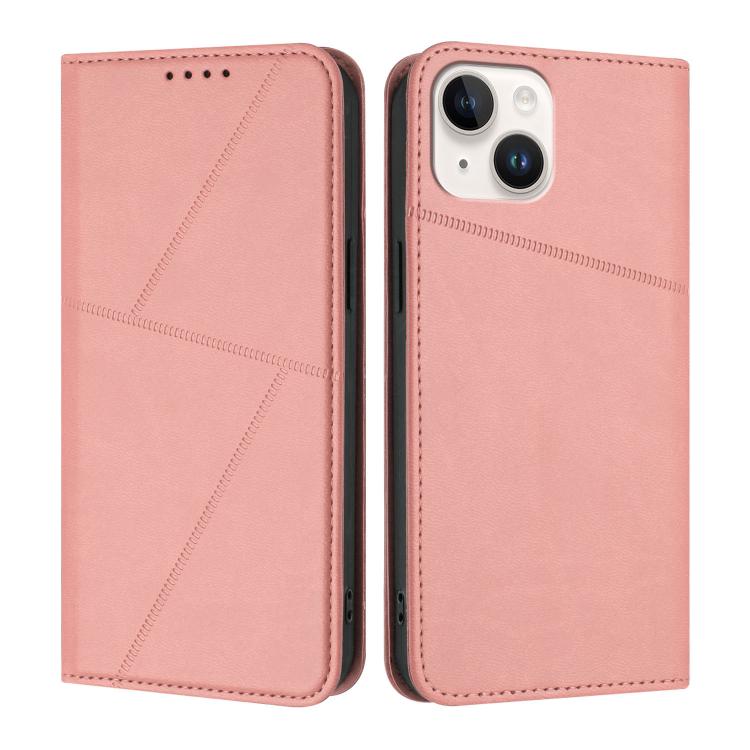 Strong Magnetic Frosted Flip Leather Phone Case