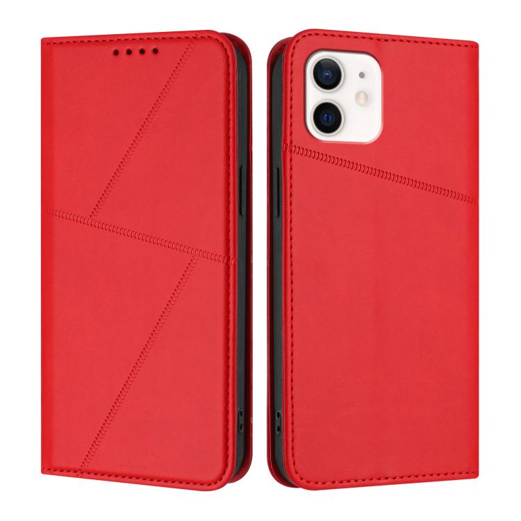 Strong Magnetic Frosted Flip Leather Phone Case