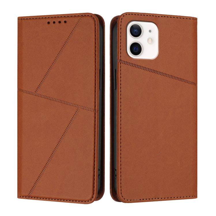 Strong Magnetic Frosted Flip Leather Phone Case