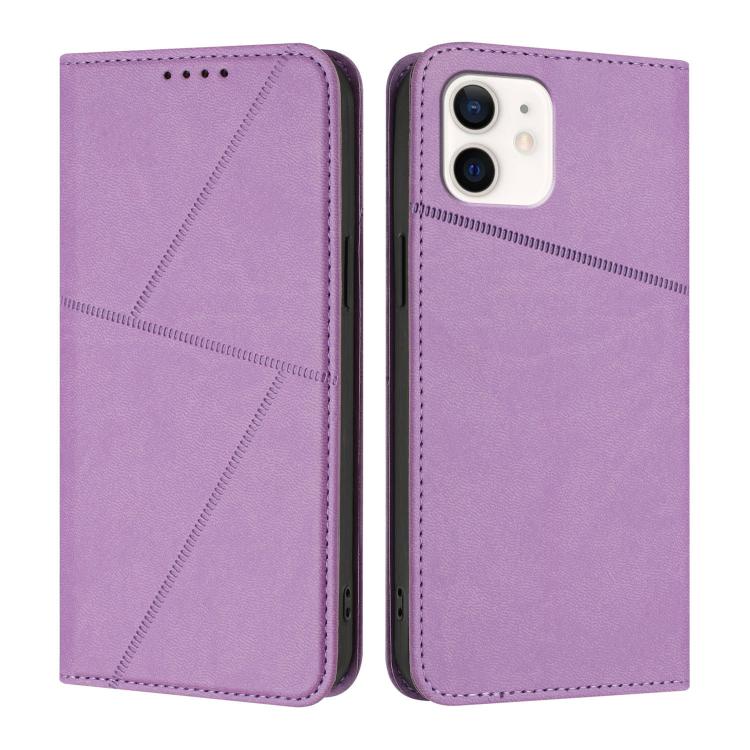Strong Magnetic Frosted Flip Leather Phone Case