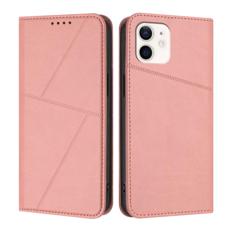 Strong Magnetic Frosted Flip Leather Phone Case