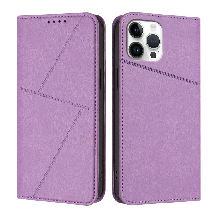 Strong Magnetic Frosted Flip Leather Phone Case