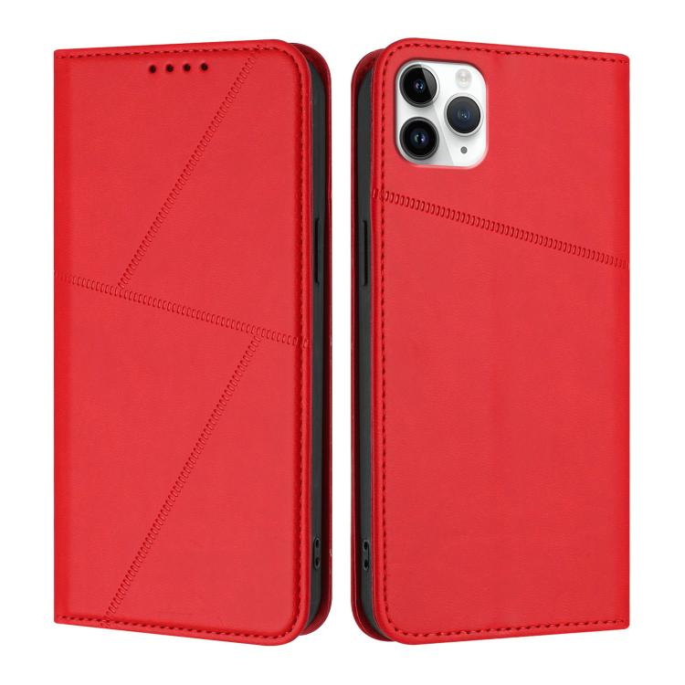 Strong Magnetic Frosted Flip Leather Phone Case
