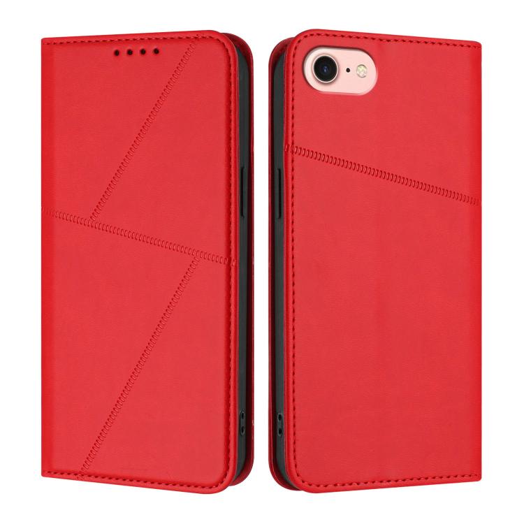 Strong Magnetic Frosted Flip Leather Phone Case