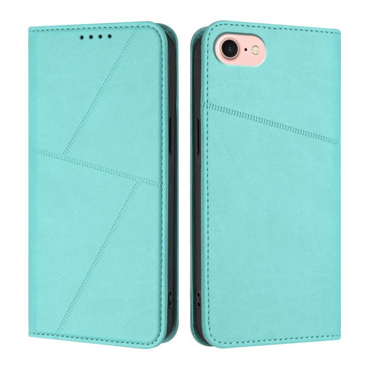 Strong Magnetic Frosted Flip Leather Phone Case