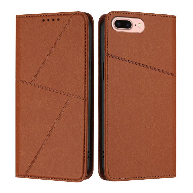 Strong Magnetic Frosted Flip Leather Phone Case
