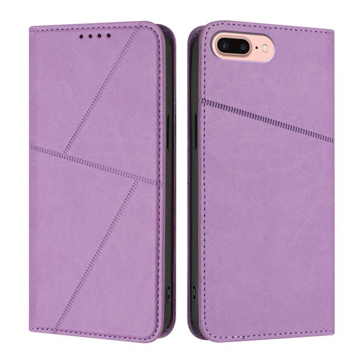 Strong Magnetic Frosted Flip Leather Phone Case