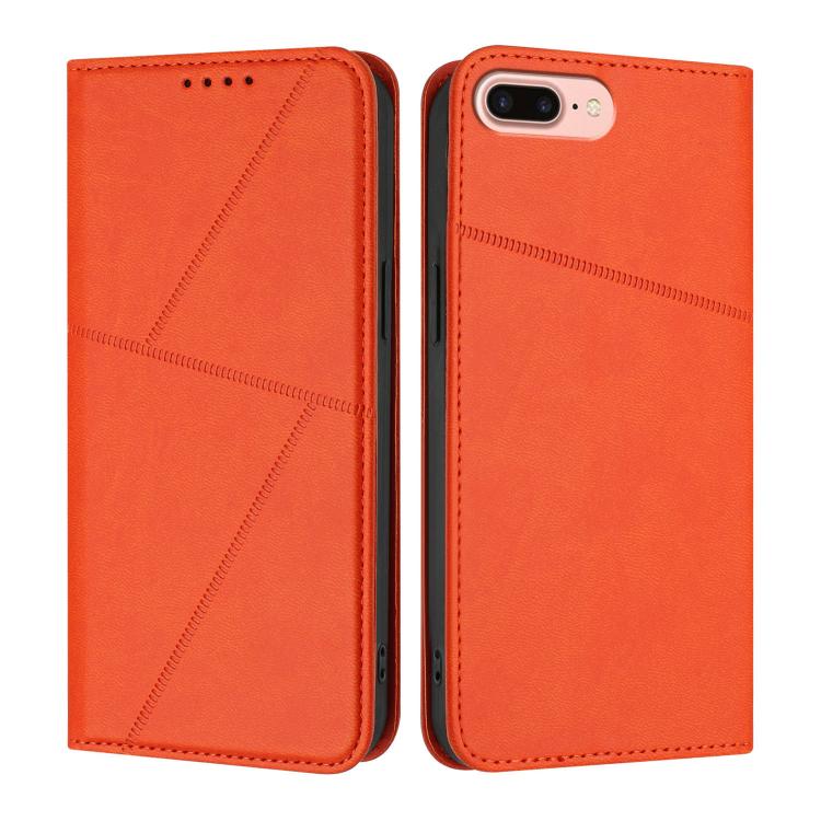 Strong Magnetic Frosted Flip Leather Phone Case