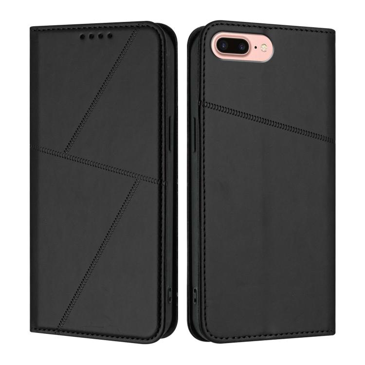 Strong Magnetic Frosted Flip Leather Phone Case