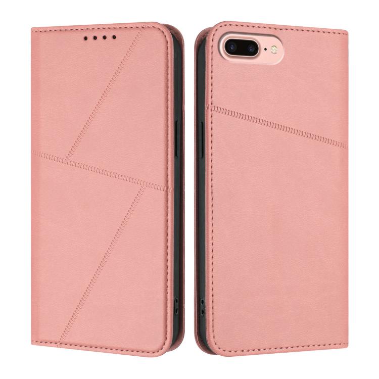Strong Magnetic Frosted Flip Leather Phone Case