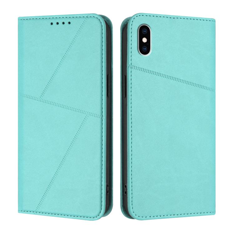 Strong Magnetic Frosted Flip Leather Phone Case