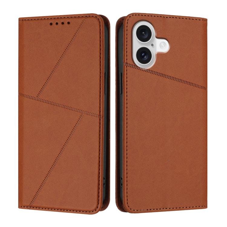 Strong Magnetic Frosted Flip Leather Phone Case